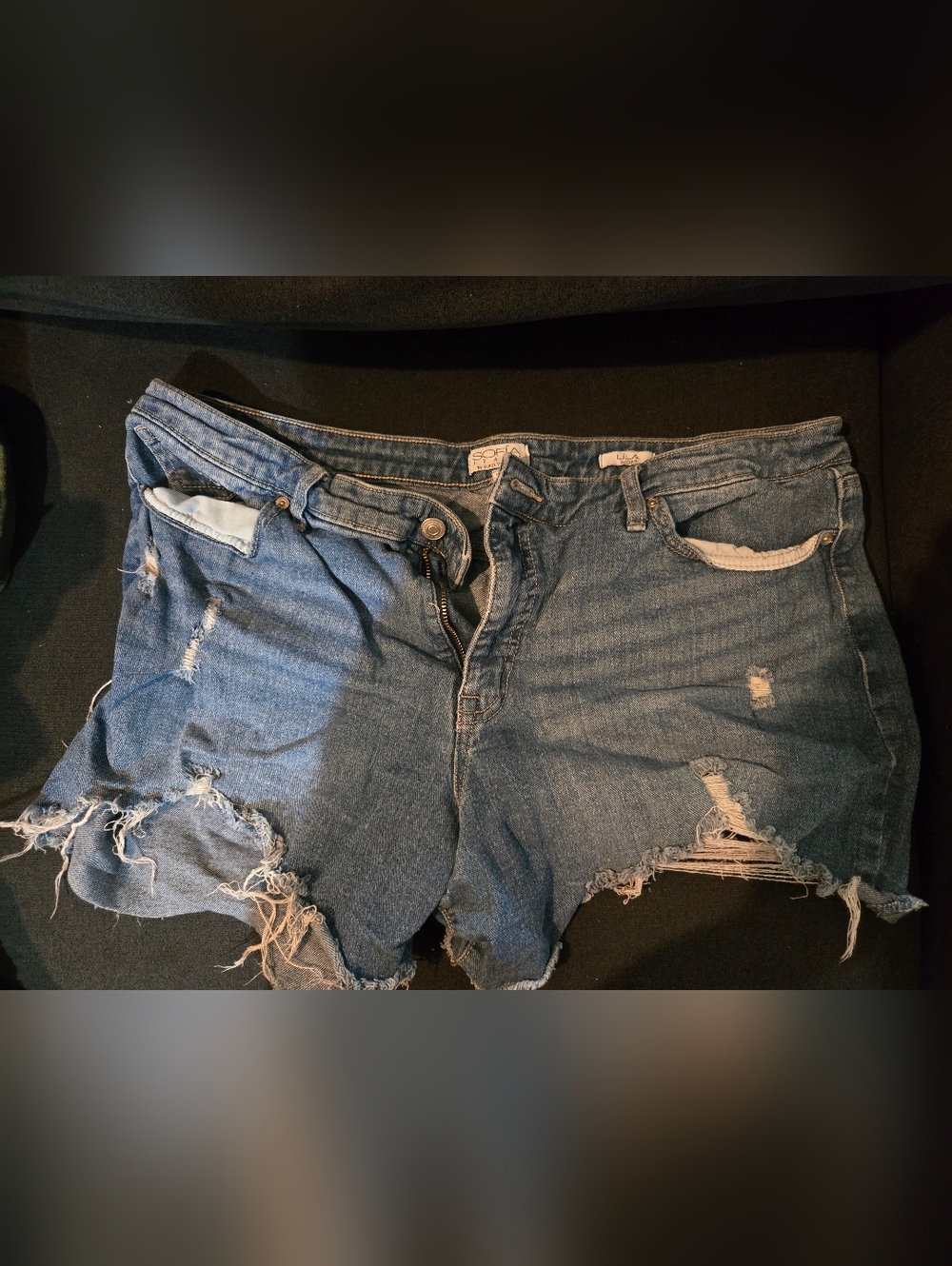 Sofia by Sofia Vergara Light Blue Denim Jeans with Label Detail